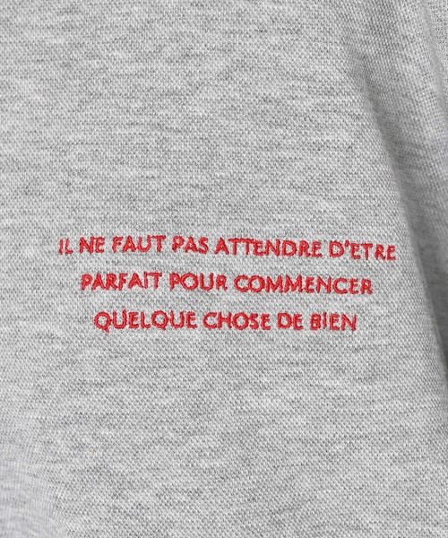 Narcissus（ナルシス）の「ダンボール刺繍パーカー/配色（パーカー・レディース・ネイビー/グレー・FREE）」の14枚目の写真