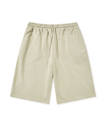 TAG PIGMENT SHORTS - BEIGE