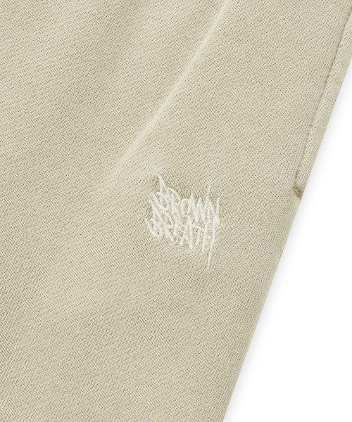 BROWNBREATH(ブラウンブレス)の「TAG PIGMENT SHORTS - BEIGE(その他パンツ・レディース・その他・S/M/L/XL)」の4枚目の写真