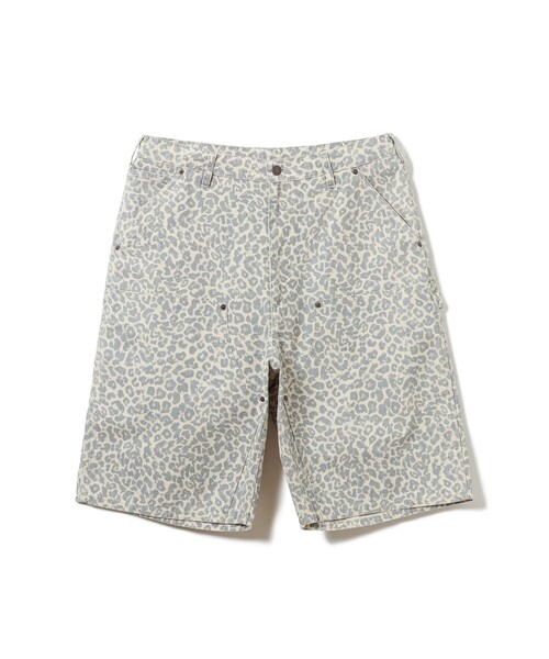 BEAMS(ビームス)の「プリント ダブルニーショーツ【ワイドストレートフィット】(その他パンツ・メンズ・カモフラージュ/レオパード・XL/L/M/S)」の2枚目の写真