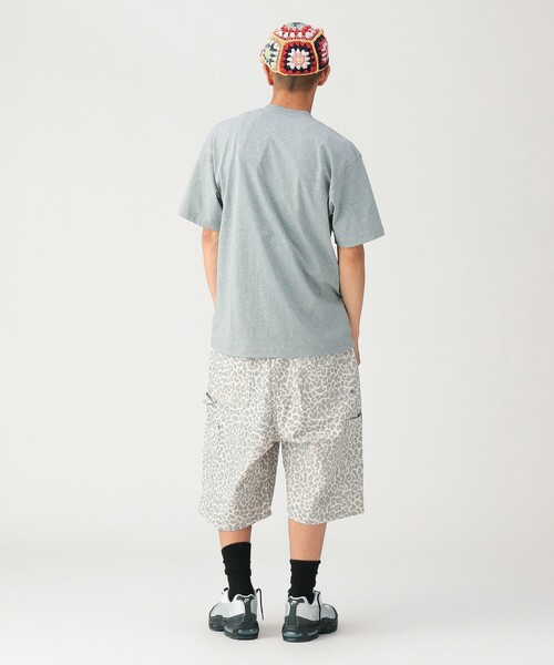 BEAMS(ビームス)の「プリント ダブルニーショーツ【ワイドストレートフィット】(その他パンツ・メンズ・カモフラージュ/レオパード・XL/L/M/S)」の8枚目の写真