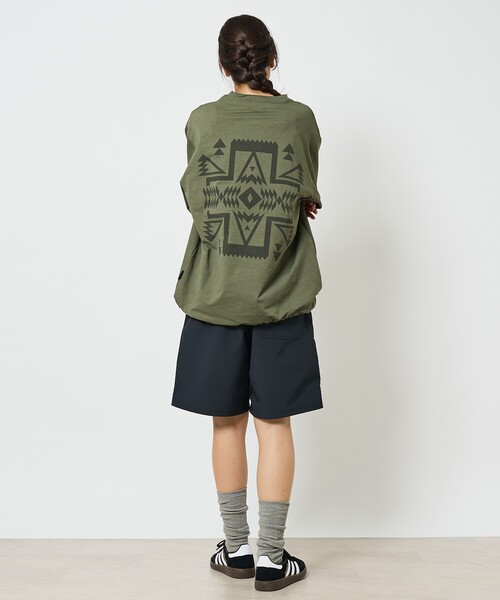 PENDLETON（ペンドルトン）の「【PENDLETON/ペンドルトン】CALCULO /カルキュロ/吸水速乾/Jersey/ロングスリーズTシャツ（Tシャツ/カットソー・メンズ・スモークピンク/オフホワイト/カーキ/サックスブルー/ブラック・L/M）」の15枚目の写真