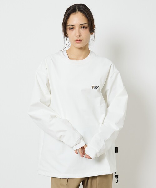 PENDLETON(ペンドルトン)の「【PENDLETON/ペンドルトン】CALCULO /カルキュロ/吸水速乾/Jersey/ロングスリーズTシャツ(Tシャツ/カットソー・メンズ・スモークピンク/オフホワイト/カーキ/サックスブルー/ブラック・L/M)」の9枚目の写真