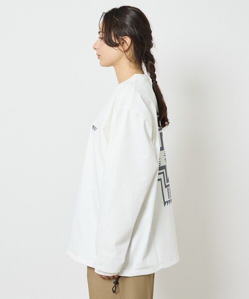 PENDLETON(ペンドルトン)の「【PENDLETON/ペンドルトン】CALCULO /カルキュロ/吸水速乾/Jersey/ロングスリーズTシャツ(Tシャツ/カットソー・メンズ・スモークピンク/オフホワイト/カーキ/サックスブルー/ブラック・L/M)」の10枚目の写真