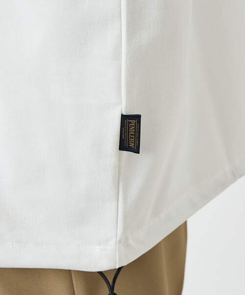 PENDLETON(ペンドルトン)の「【PENDLETON/ペンドルトン】CALCULO /カルキュロ/吸水速乾/Jersey/ロングスリーズTシャツ(Tシャツ/カットソー・メンズ・スモークピンク/オフホワイト/カーキ/サックスブルー/ブラック・L/M)」の16枚目の写真