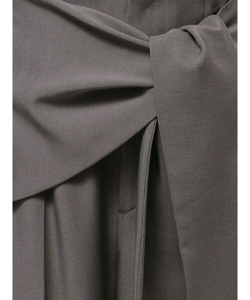 MURUA（ムルーア）の「ウエストデザインワイドパンツ（その他パンツ・レディース・ブラック/グレー・1/2）」の21枚目の写真