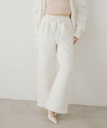 SALON by Chico/セットアップ対応】太リボンペプラムジップスウェット