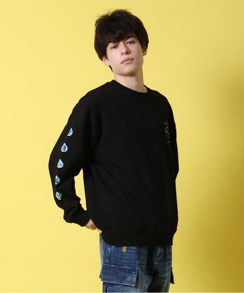 JACKROSE（ジャックローズ）の「YOIDORE ｼﾞﾝﾃﾞｨﾝﾛｳ ｺﾗﾎﾞ ｸﾙｰﾈｯｸｽｳｪｯﾄ（スウェット・メンズ・ライトグレー/ブラック・M/XL/L）」の17枚目の写真