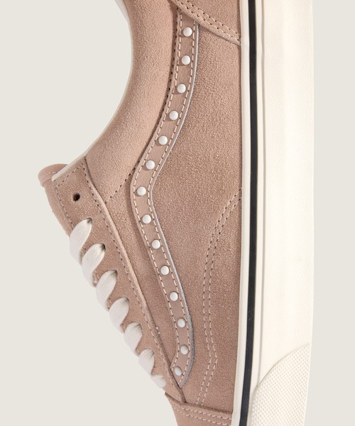 VANS(バンズ)の「オールドスクール パール / Old Skool Pearls Warm Taupe VN000E8WE2V1(スニーカー・メンズ・ベージュ・5/12/11/10.5/10/9.5/9/8.5/8/7.5/7/6.5/6/5.5)」の5枚目の写真