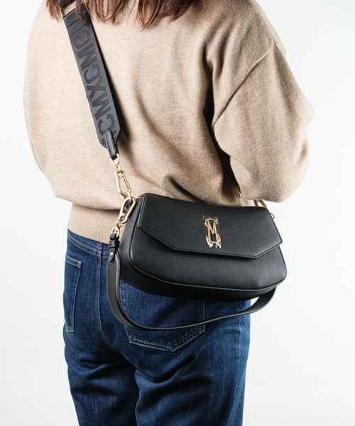 STEVE MADDEN（スティーブマデン）の「ミニマム2wayショルダー/S.MADDEN BLYON-C-XS（ショルダーバッグ・レディース・ブラック/ブルー/ホワイト・F）」の2枚目の写真