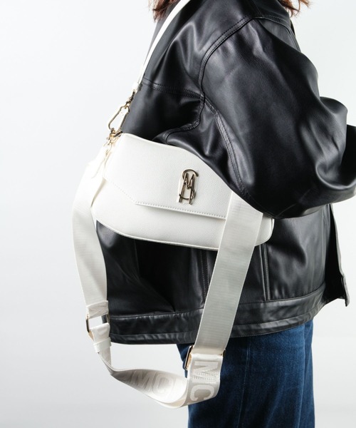 STEVE MADDEN(スティーブマデン)の「ミニマム2wayショルダー/S.MADDEN BLYON-C-XS(ショルダーバッグ・レディース・ブラック/ブルー/ホワイト・F)」の5枚目の写真