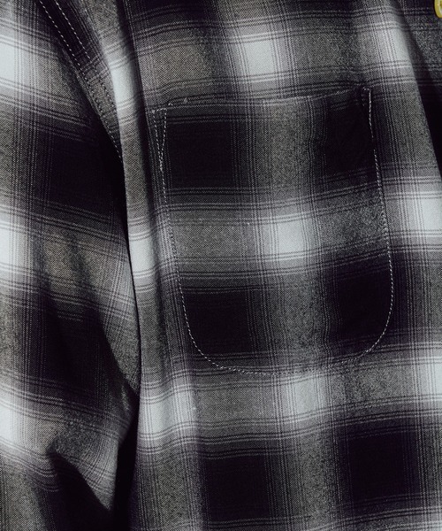 TOWNCRAFT(タウンクラフト)の「【TOWN CRAFT】60 loop collar shirt(シャツ/ブラウス・メンズ・グレー/ブラック/ダークグレー/グリーン・S/M/L)」の12枚目の写真