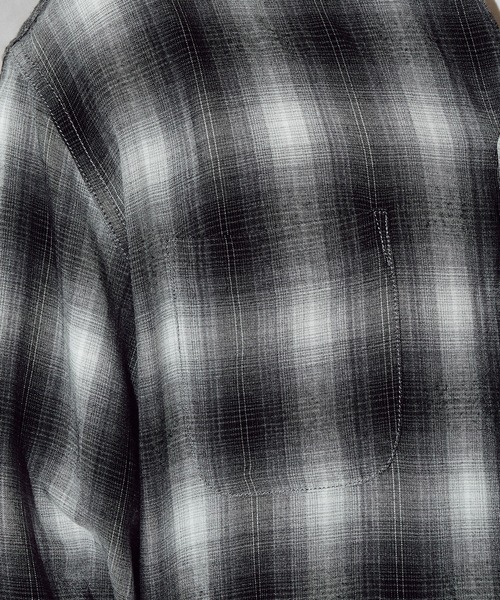 TOWNCRAFT(タウンクラフト)の「【TOWN CRAFT】60 loop collar shirt(シャツ/ブラウス・メンズ・グレー/ブラック/ダークグレー/グリーン・S/M/L)」の20枚目の写真