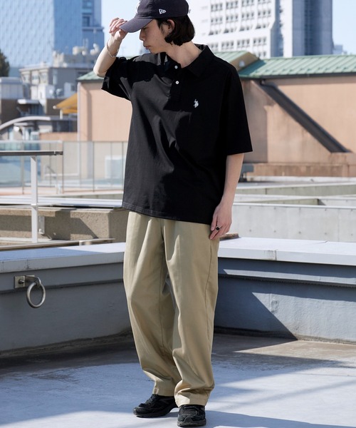 U.S. POLO ASSN.(ユーエスポロアッスン)の「U.S. POLO ASSN./ユーエスポロアッスン レギュラーカラー 天竺ポロシャツ 接触冷感 秋 秋服 2026年秋冬(ポロシャツ・メンズ・オフホワイト/ネイビー/ブラック・M/L/LL)」の17枚目の写真