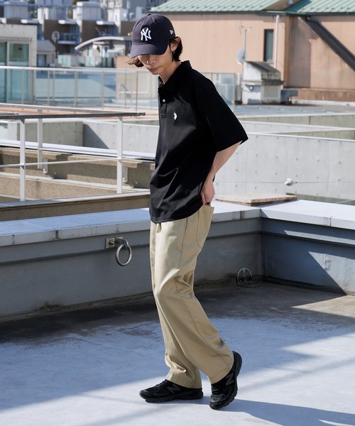 U.S. POLO ASSN.(ユーエスポロアッスン)の「U.S. POLO ASSN./ユーエスポロアッスン レギュラーカラー 天竺ポロシャツ 接触冷感 秋 秋服 2026年秋冬(ポロシャツ・メンズ・オフホワイト/ネイビー/ブラック・M/L/LL)」の20枚目の写真
