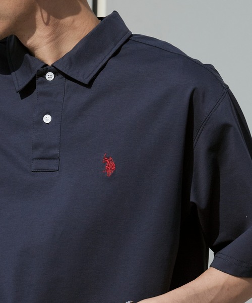 U.S. POLO ASSN.(ユーエスポロアッスン)の「U.S. POLO ASSN./ユーエスポロアッスン レギュラーカラー 天竺ポロシャツ 接触冷感 秋 秋服 2026年秋冬(ポロシャツ・メンズ・オフホワイト/ネイビー/ブラック・M/L/LL)」の22枚目の写真