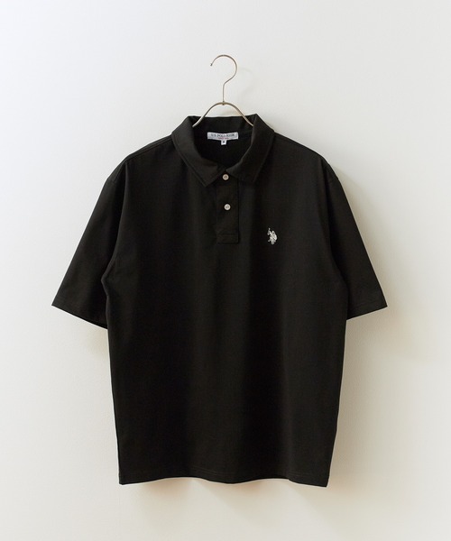 U.S. POLO ASSN.(ユーエスポロアッスン)の「U.S. POLO ASSN./ユーエスポロアッスン レギュラーカラー 天竺ポロシャツ 接触冷感 秋 秋服 2026年秋冬(ポロシャツ・メンズ・オフホワイト/ネイビー/ブラック・M/L/LL)」の12枚目の写真