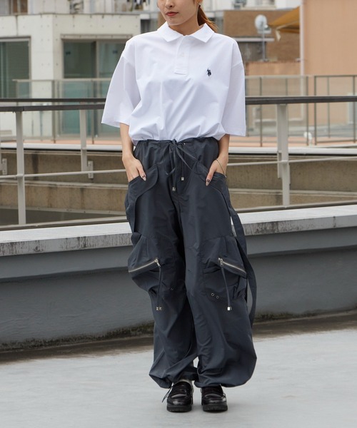 U.S. POLO ASSN.(ユーエスポロアッスン)の「U.S. POLO ASSN./ユーエスポロアッスン レギュラーカラー 天竺ポロシャツ 接触冷感 秋 秋服 2026年秋冬(ポロシャツ・メンズ・オフホワイト/ネイビー/ブラック・M/L/LL)」の6枚目の写真