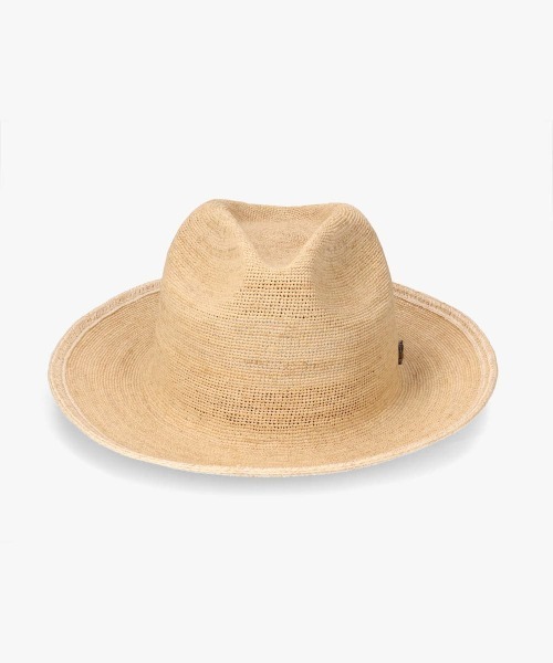 arth（アース）の「arth  Raffia Croche Fedora / アース（ハット・メンズ・ナチュラル・L 59cm/M/57.5cm）」の17枚目の写真