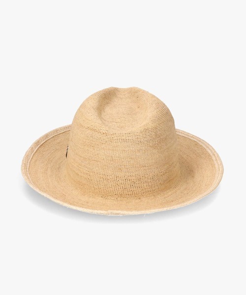 arth（アース）の「arth  Raffia Croche Fedora / アース（ハット・メンズ・ナチュラル・L 59cm/M/57.5cm）」の19枚目の写真