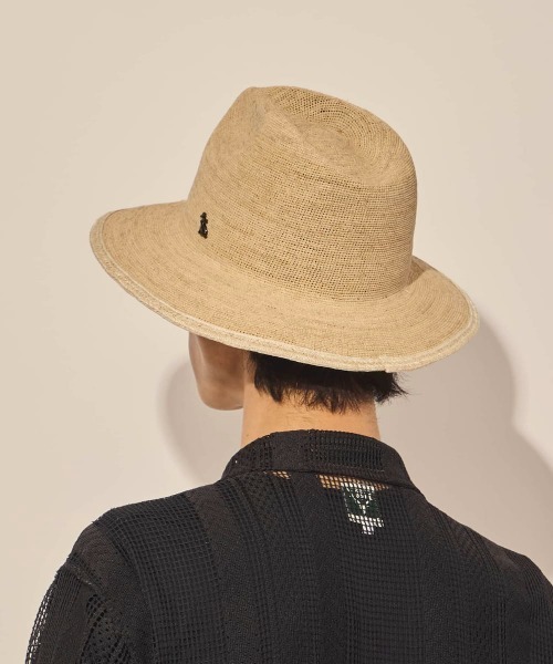 arth（アース）の「arth  Raffia Croche Fedora / アース（ハット・メンズ・ナチュラル・L 59cm/M/57.5cm）」の10枚目の写真