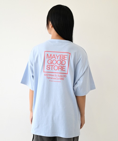 GENERATOR（ジェネレーター）の「ジェネレーター Maybe Tシャツ（Tシャツ/カットソー・レディース・ホワイト/ブラック/サックスブルー・F）」の5枚目の写真
