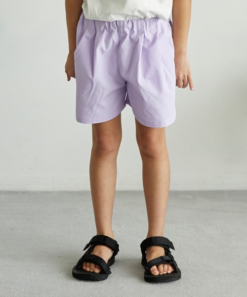 undeny.(アンディニ-)の「アンディニー フレアショーツ(その他パンツ・キッズ・ブラック/アイボリー/ラベンダー・XL/L/M)」の3枚目の写真