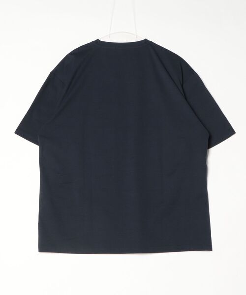 TIGORA(ティゴラ)の「ティゴラ TIGORA UVカットTシャツ NYCセンターロゴ(Tシャツ/カットソー・メンズ・ネイビー/ホワイト・LL/L/M/S/3L)」の11枚目の写真