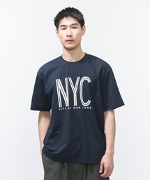ティゴラ TIGORA UVカットTシャツ NYCセンターロゴ