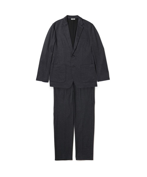 JUN STANDARD PICKS（ジュンスタンダードピックス）の「ブライト ダブルジャージージャケット/セットアップ対応（テーラードジャケット・メンズ・ネイビー/チャコールグレー・S/M/LL/L）」の14枚目の写真