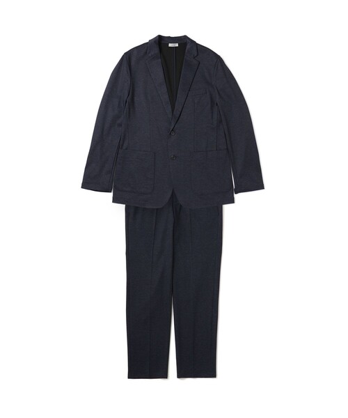 JUN STANDARD PICKS（ジュンスタンダードピックス）の「ブライト ダブルジャージージャケット/セットアップ対応（テーラードジャケット・メンズ・ネイビー/チャコールグレー・S/M/LL/L）」の15枚目の写真