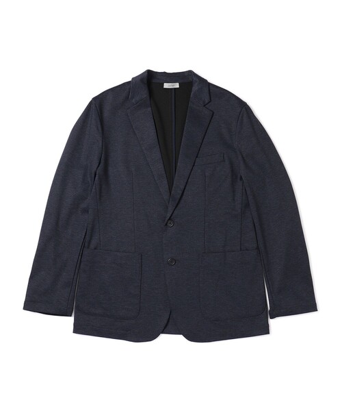 JUN STANDARD PICKS（ジュンスタンダードピックス）の「ブライト ダブルジャージージャケット/セットアップ対応（テーラードジャケット・メンズ・ネイビー/チャコールグレー・S/M/LL/L）」の17枚目の写真