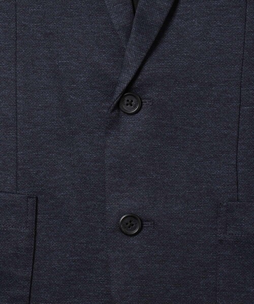 JUN STANDARD PICKS（ジュンスタンダードピックス）の「ブライト ダブルジャージージャケット/セットアップ対応（テーラードジャケット・メンズ・ネイビー/チャコールグレー・S/M/LL/L）」の6枚目の写真