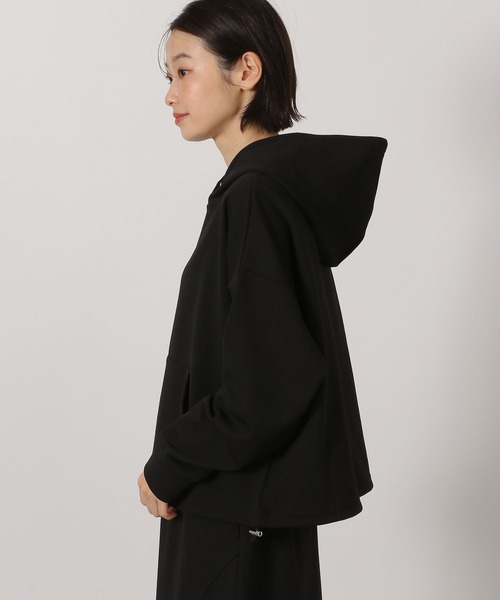 LAKOLE（ラコレ）の「ドロストフーディー / 650287（スウェット・レディース・サンドグレー/カーキ/ブラック・FREE）」の16枚目の写真