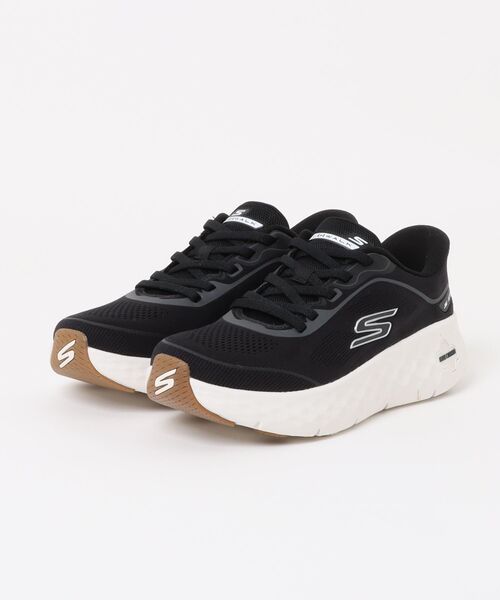 SKECHERS(スケッチャーズ)の「【SKECHERS】GO WALK MAX CUSHION(スニーカー・メンズ・ブラック×ホワイト/ベージュ・26.5cm/26.0cm/25.5cm/28.0cm/27.0cm)」の1枚目の写真