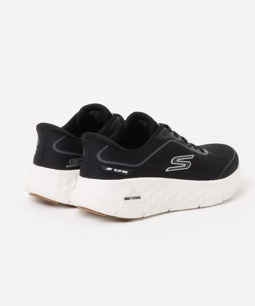 SKECHERS(スケッチャーズ)の「【SKECHERS】GO WALK MAX CUSHION(スニーカー・メンズ・ブラック×ホワイト/ベージュ・26.5cm/26.0cm/25.5cm/28.0cm/27.0cm)」の4枚目の写真