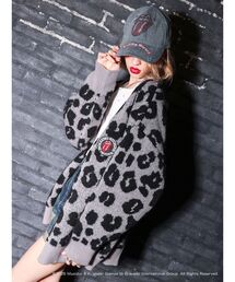 EVRIS | 【ザ・ローリング・ストーンズ】Vネックカーディガン(カーディガン/ボレロ)