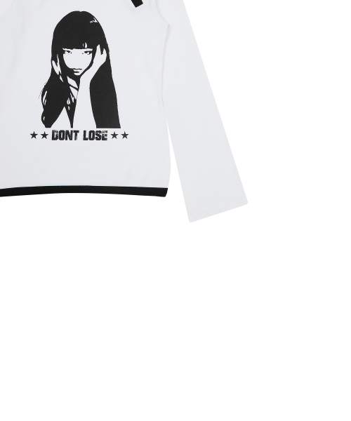 LUVISTRUE(ラヴイズトゥルー)の「EV BUTTON LONG SLEEVE TEE(WHITE)(Tシャツ/カットソー・レディース・その他・FREE)」の5枚目の写真