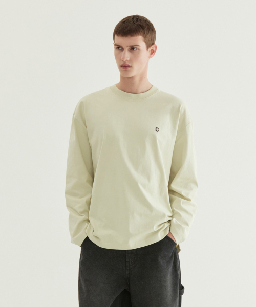 COVERNAT(カバーナット)の「スモールCロゴロングスリーブライトグリーン(Tシャツ/カットソー・メンズ・その他・SMALL/MEDIUM/LARGE/X-LARGE)」の1枚目の写真