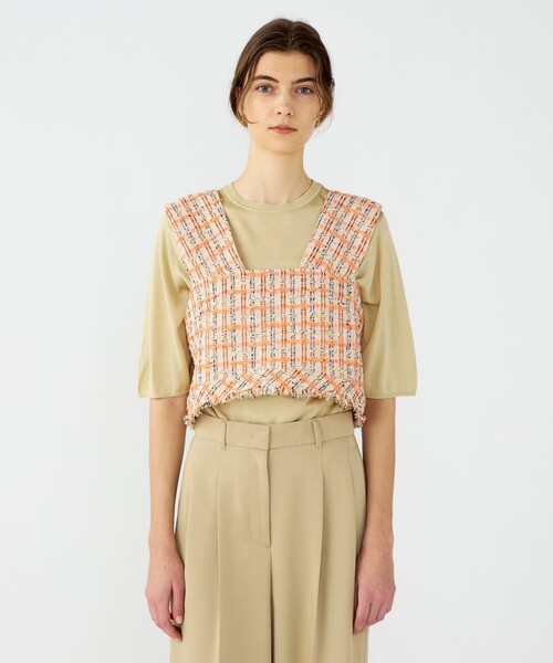 BALLSEY(ボールジィ)の「Orangette バックリボンビスチェ(その他トップス・レディース・オレンジ系その他・36)」の3枚目の写真