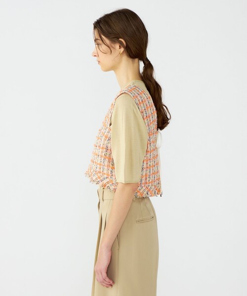 BALLSEY(ボールジィ)の「Orangette バックリボンビスチェ(その他トップス・レディース・オレンジ系その他・36)」の4枚目の写真