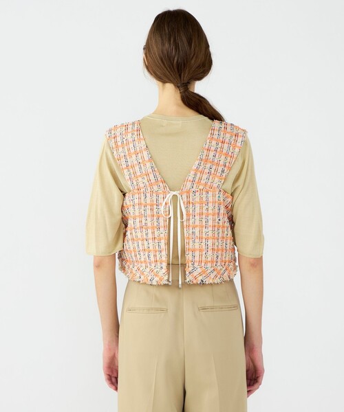 BALLSEY(ボールジィ)の「Orangette バックリボンビスチェ(その他トップス・レディース・オレンジ系その他・36)」の5枚目の写真