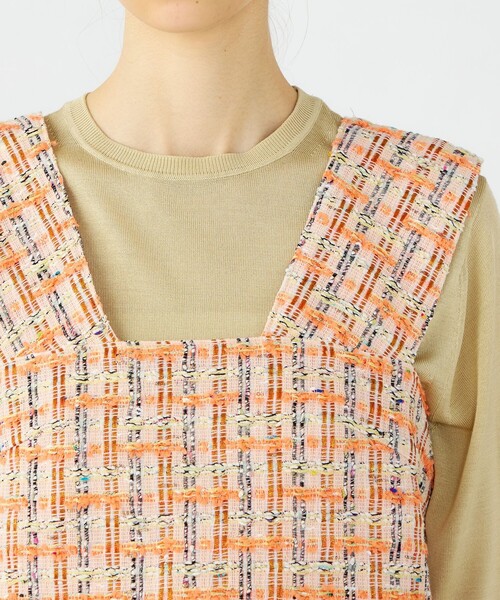 BALLSEY(ボールジィ)の「Orangette バックリボンビスチェ(その他トップス・レディース・オレンジ系その他・36)」の6枚目の写真