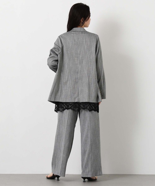 Gready Brilliant（グレディブリリアン）の「ＬＵスラブテーラードジャケット（テーラードジャケット・レディース・ライトベージュ/グレー・38）」の5枚目の写真