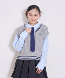 LOVETOXIC | 【アラエル】ネクタイつきレイヤードベスト(シャツ/ブラウス)