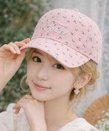 pyornim（ピョルニム）の「【26年春夏新作】フラワー柄ロゴ刺繍キャップ（キャップ）」