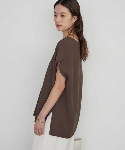 LOUNGEDRESS(ラウンジドレス)の「ガーターフレンチニット(ニット/セーター・レディース・チャコールグレー/オフホワイト/ブラウン・FREE)」の21枚目の写真