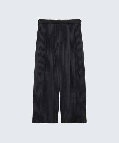 markaware(マーカウェア)の「【marka】2/72ウールトロピカルワッシャー / ツータックバギートラウザーズ / TWO TUCK BAGGY TROUSERS(スラックス・メンズ・ブラック/グレー・1/2)」の16枚目の写真