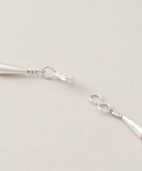 Spick & Span（スピックアンドスパン）の「《追加》ERICKA NICOLAS BEGAY ナバホパールNC 3mm/80cm（ネックレス・レディース・シルバー・FREE）」の3枚目の写真