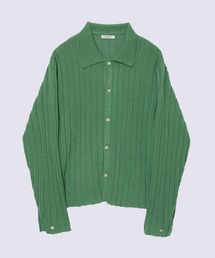 STUDIOUS（ステュディオス）の「【MATSUFUJI/マツフジ】Wide Rib Knit Shirt（ニット/セーター）」